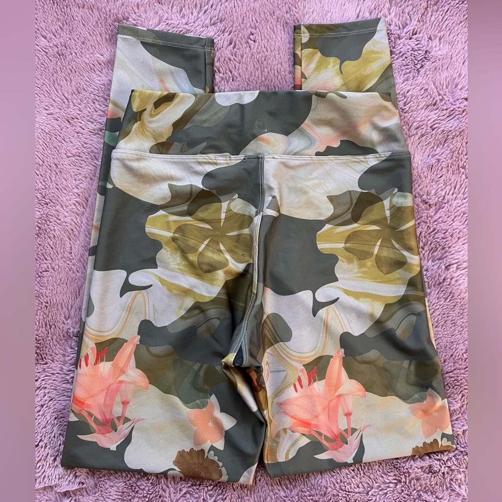 Nwot Desigual Floral Leggings